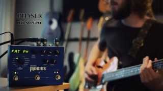 Strymon Mobius on bass [upl. by Gorga]