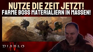 Diablo 4  🔥 BESTE STRATEGIE zum BOSS  MATERIALIEN farmen [upl. by Essyle]