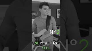 Teaser Bass Cover Album Calogero abonnetoi  music frenchpop bassist chansonfrancaise [upl. by Aihseya]