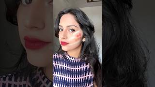 3 Steps Face Lifting 😱😱 contouring facelift shorts trending youtube makeupshorts [upl. by Noemad]