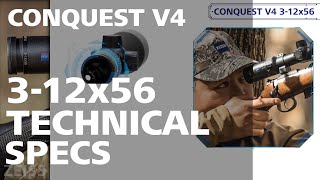 Conquest V4 312x56 Technical Specifications [upl. by Oijres]