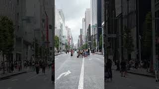 日曜日の銀座 Ginza on a Sunday 東京 銀座 [upl. by Jessalin]