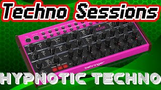 Behringer EDGE Techno Session 02  Hipnotic Techno JAM [upl. by Dino]