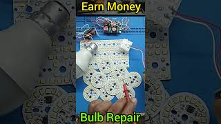 Repair And Earn Money  LED Bulb Repair At Home led ledbulbcircuit ledlights ledbulbrepairing [upl. by Anastase]