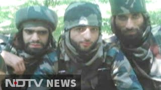 Top Hizbul commander Burhan Wani 22 killed in Kashmir Police [upl. by Aicatsana896]