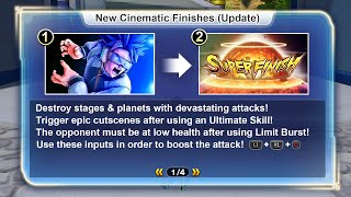 DRAGON BALL XENOVERSE 2  New Animated Stage Destruction  Finish Cutscenes [upl. by Bohman311]