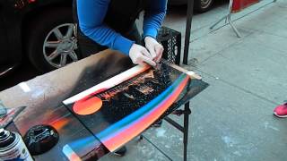 New York City Spray Paint Artist [upl. by Nico]