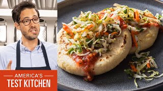 How to Make Cheese Pupusas and Fried Yuca [upl. by Nidya]