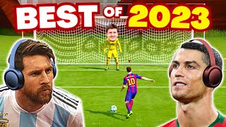 Top 5 Messi amp Ronaldo Plays Moments of 2023 [upl. by Nibor823]