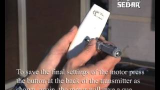 Sedar Somfy Altus 50 Motor Programming for Roller Blinds [upl. by Darrin451]