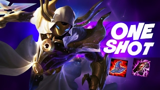 ONE SHOT KASSADIN  LEAGUE OF LEGENDS [upl. by Sitruc]