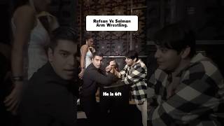 Arm wrestling Salman Muqtadir [upl. by Eleets807]