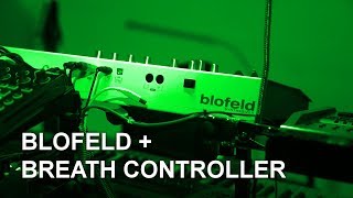 How to create a clarinet  reed  like sound on a synthesizer breath controller vs blofeld [upl. by Soirtemed]