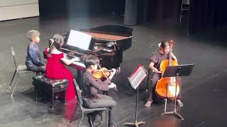 J Haydon Piano Trio in C Major Hob XV 27  1st movement [upl. by Veda]