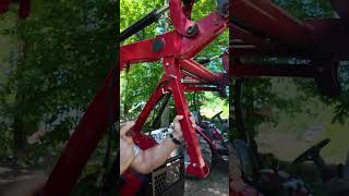 TYM 2515 Tractor 3 min Loader Removal [upl. by Hpsoj181]