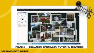 Picasa  Collagen erstellen Tutorial deutsch [upl. by Mccormick]