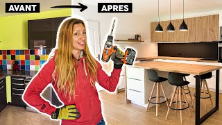 Rénovation dune cuisine  Comment jai construit la cuisine de mes rêves EP5 [upl. by Nurse]