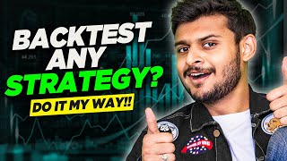 Youre Not a Bad Trader How to Easily BackTest any Setup [upl. by Annor]