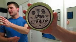 Abbate y La Mantia Krokos Shaving Soap [upl. by Ahsikahs]