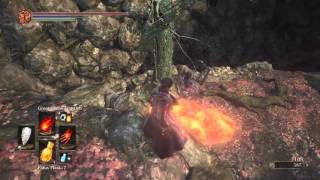 Dark Souls 3 Testing the Fire Orb Black Fire Orb and Great Chaos Fire Orb [upl. by Maryjane]