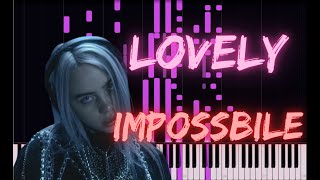 Lovely  Billie Eilish Beautiful Piano [upl. by Anerdna954]