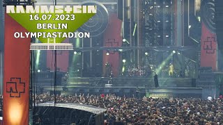 Rammstein Bestrafe Mich amp Giftig live OLYMPIASTADION Berlin 16 7 2023 4k [upl. by Rosecan]