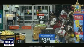 HCSO needs help identifying hundreds of Walmart looters [upl. by Darwin]