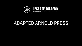 Adapted Arnold press  Exercise [upl. by Portuna]