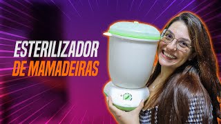 ESTERILIZADOR AUTOMÁTICO de mamadeiras VALE a PENA [upl. by Renae198]