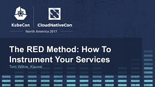 The RED Method How To Instrument Your Services B  Tom Wilkie Kausal [upl. by Weikert]