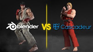 Blender Vs Cascadeur  which one is better for Animation [upl. by Ellinnet]