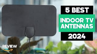 5 Best Indoor TV Antennas 2024 [upl. by Firehs]