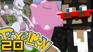 Minecraft Pokemon Ep 20  MEWTWO OR DITTO [upl. by Nivlek298]