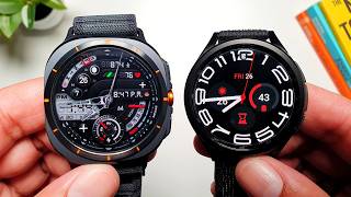 Galaxy Watch Ultra vs Galaxy Watch 6 Classic [upl. by Zerimar264]