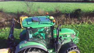 Hedge Cutting 2019  John Deere amp McConnel [upl. by Valdemar]