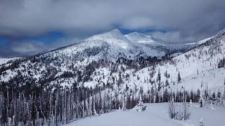 Wallowa Mountains Snowpack March 2019 [upl. by Rubio]