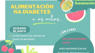 ALIMENTACION EN DIABETES E MITOS [upl. by Faina]