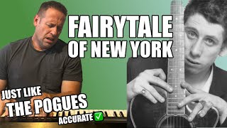 Fairytale Of New York Piano Lesson Tutorial Without Reading Music [upl. by Querida]