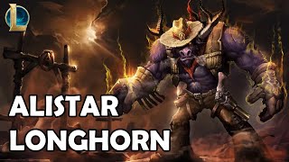 Longhorn Alistar Skin Spotlight from League of Legends [upl. by Radbourne]