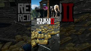 Fast and Easy Gold bars in Rdr2 🤠🔥 rdr2 reddeadredemtion2 gaming [upl. by Fisch110]