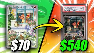 10 Pokemon Cards to Grade for INSANE PROFITS [upl. by Hugibert]