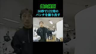 すっごい 畑山隆則 ボクシング 練習 パンチ 攻撃 格闘技 世界 チャンピオン k1 rizin pride shorts boxing love wwe [upl. by Amilah]