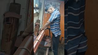 Copper cylinder polishing work shorts calmdown polisi trending [upl. by Nino]