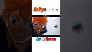 Haikyu 4k Edit haikyuu haikyuuedit vollyball hinatashoyo kageyama animeshorts shorts [upl. by Lloyd151]