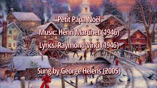 George Helens  Petit Papa Noël Céline Dion  Cover [upl. by Adnot]