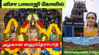 Must visit places in Hydrabath Ammashagasraa travelvlog temple visit [upl. by Asilat]