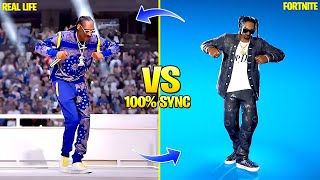 FORTNITE DANCES IN REAL LIFE Snoop Dogg Snoops Walk The Dogg Tiktok and Icon Series Dances [upl. by Anerual]