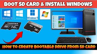 Booting Windows from an SD CARD 2024 [upl. by Colston]