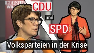 h1Kurzdoku CDU und SPD – Volksparteien in der Krise [upl. by Kessia]