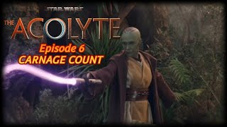 Star Wars The Acolyte Episode 6 Carnage Count [upl. by Stock]